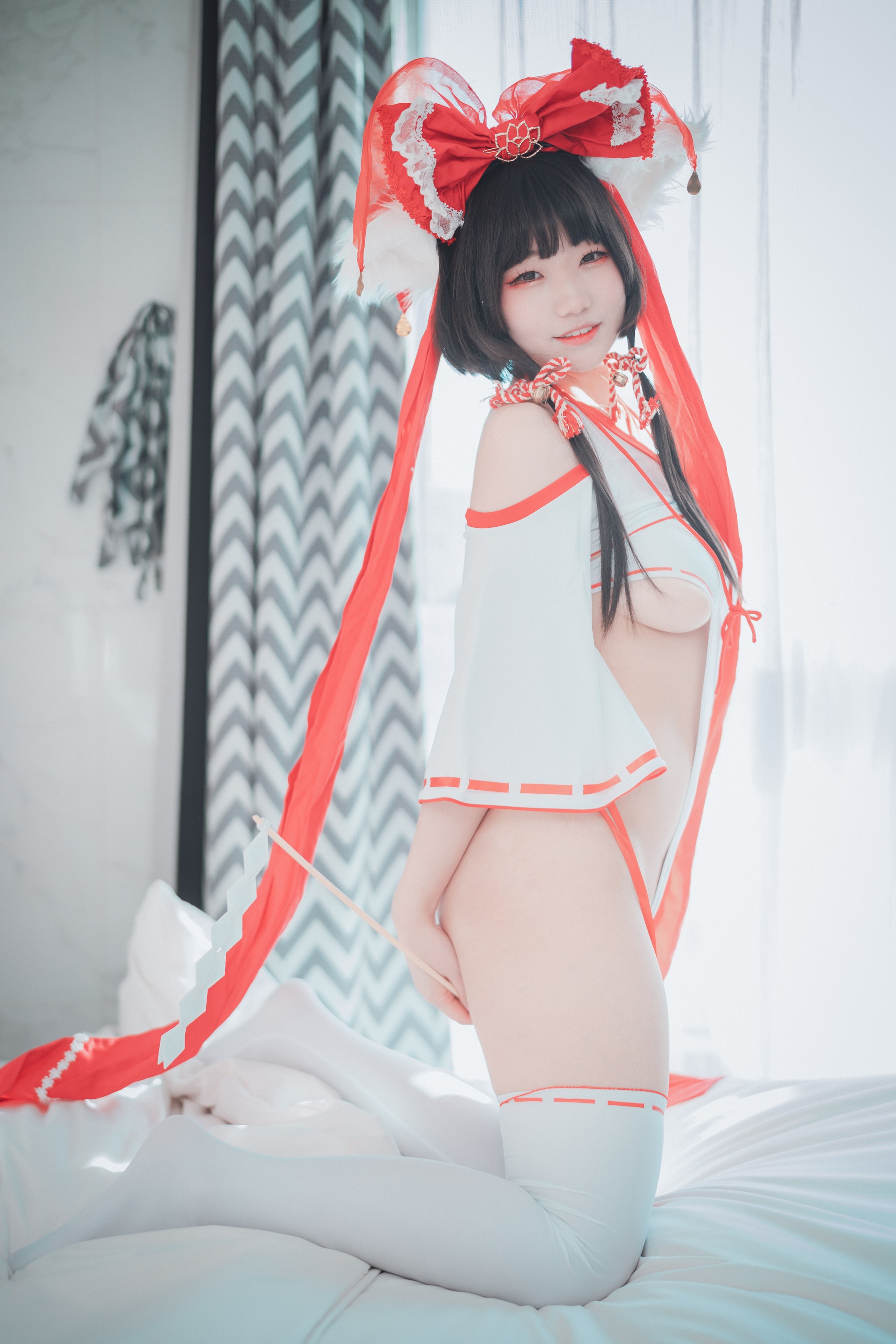 图片[1]-Mimmi(밈미) – NO.014 DJAWA-Kitsune Miko[65P]-XikXak